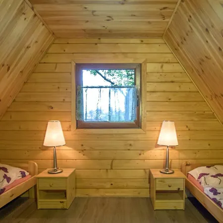 Fraszka - Caloroczne Mielenko Деревянный коттедж Мельно